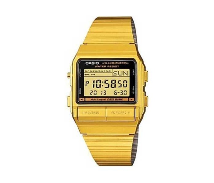 Casio DB-380G-1DF (CN) Mens Digital Watch Gold - Zoom Image