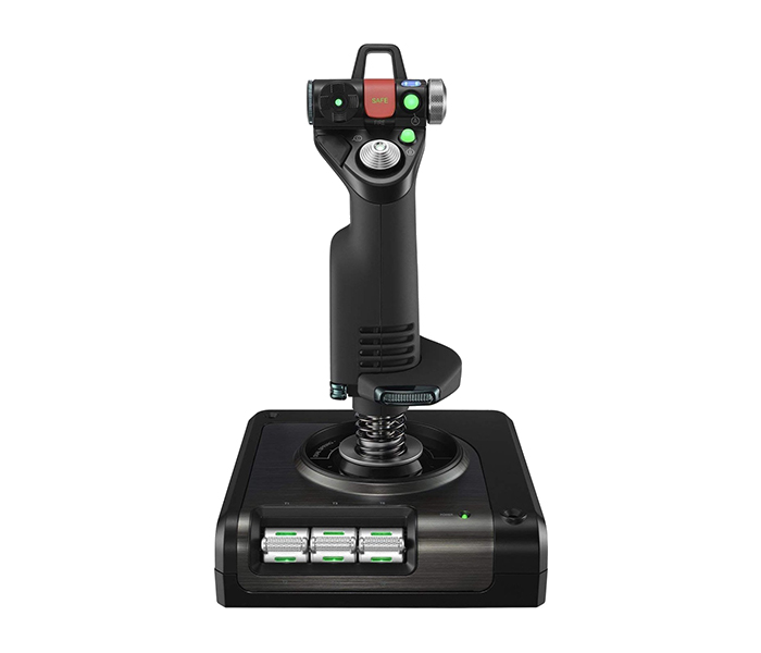 Logitech 945-000003 X52 Professional H.O.T.A.S. Part-Metal Throttle & Stick Simulation Controller - Black - Zoom Image 2