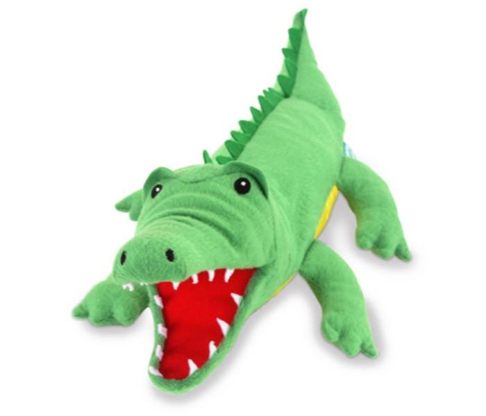 Fiesta Crafts T-2740 Hand Puppet Crocodile Green - Zoom Image 3