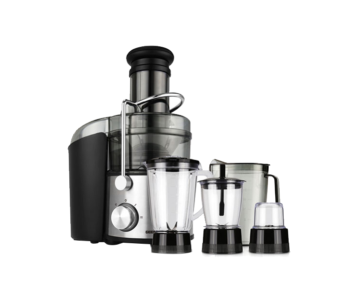 Geepas GSB44016 4-in-1 Stainless Steel Blender & Juice Extractor - Black - Zoom Image