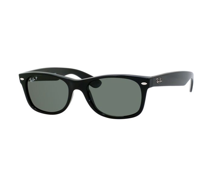 Ray-Ban RB21329015852 Wayfarer Black Frame & Green Mirrored Sunglasses for Unisex - Zoom Image 2