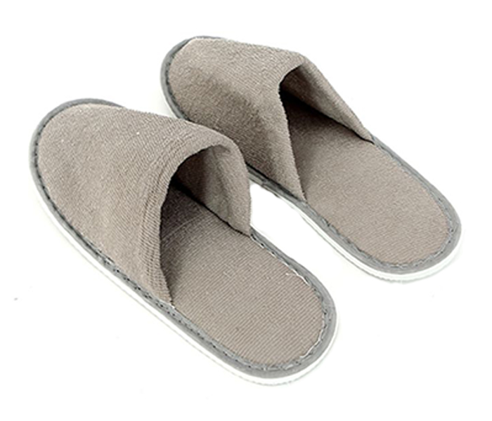 Royalford RF8943 Unisex Bedroom Slipper - Grey - Zoom Image