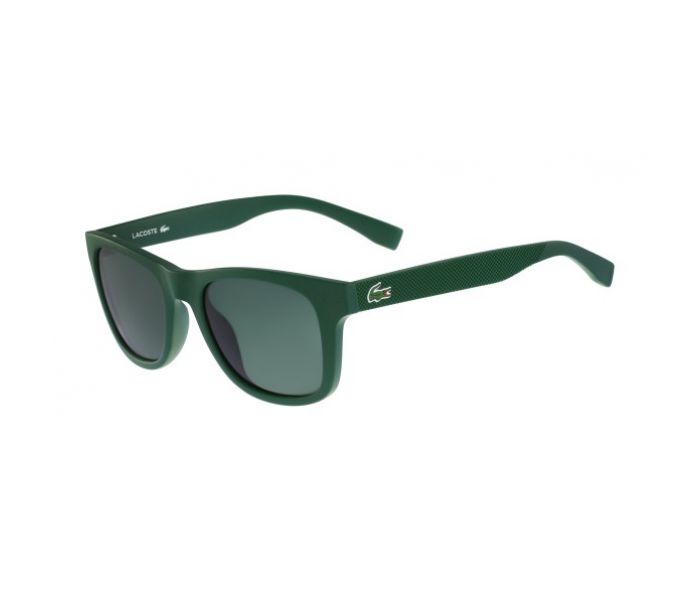 Lacoste L790S 315 Wayfarer Matte Green Frame & Green Mirrored Sunglasses for Unisex - Zoom Image 1