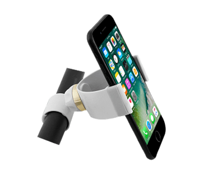 Offal BHD-148 Mount Unisport 360 Degree Rotation Multi Sports Phone Holder - White - Zoom Image 1