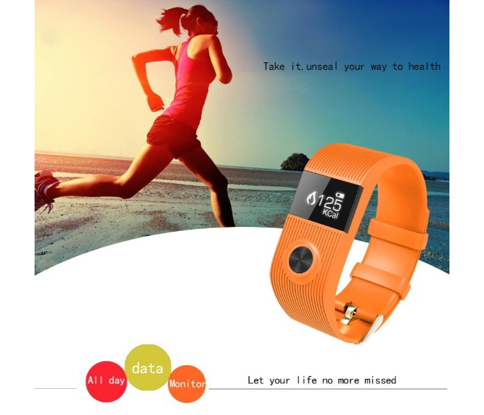 Zooni Waterproof Fitness Tracker Smart Band with Step Counter, Calorie and Distance Measurement SX101 Multicolor - Zoom Image 3