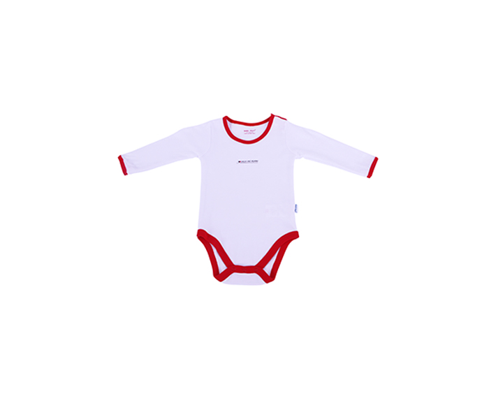 Baby Plus BP2505B 12-18M Long Sleeve Body Suit - 5 Pieces - Zoom Image 3