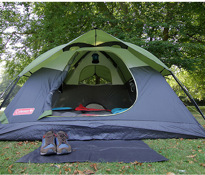 Coleman 2000026684 4 Person Sundome Tent - Green & Grey - Zoom Image 1