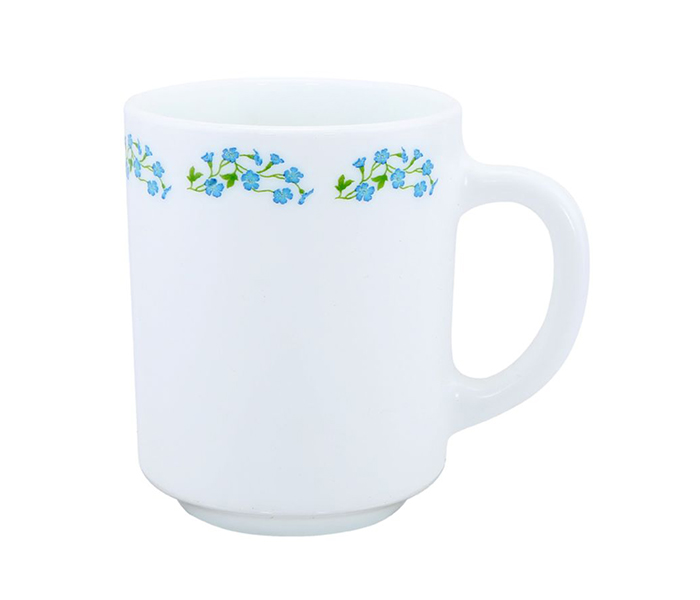 Delcasa DC1466 250ml Opalware Coffee Mug - White - Zoom Image