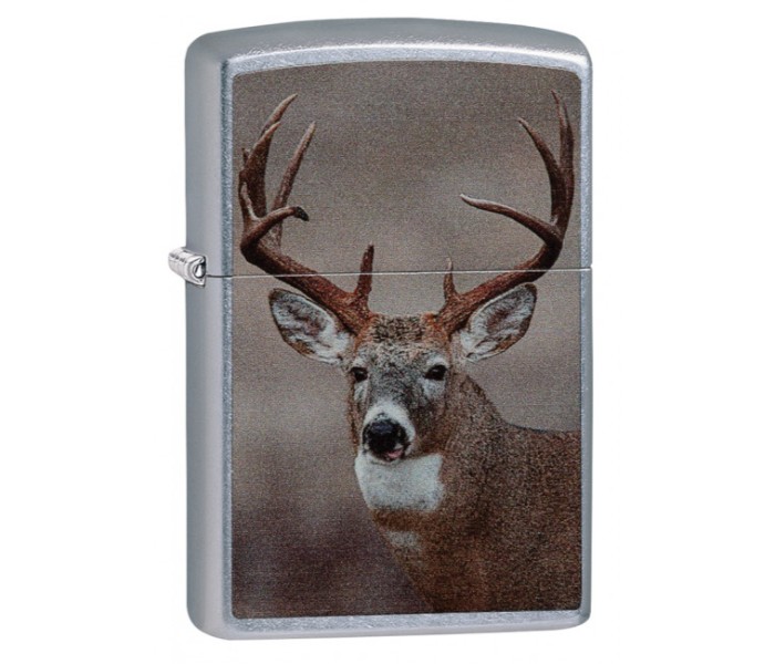 Zippo 29081 Deer Lighter Silver - Zoom Image 1