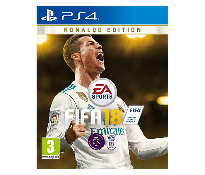 Sony PlayStation 4 Slim 500GB With FIFA 18 Ronaldo Edition - Zoom Image 2