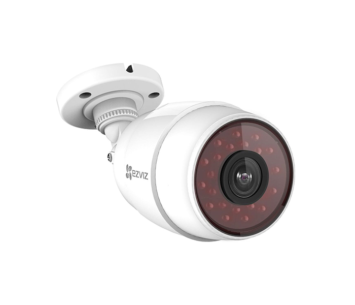 EZVIZ CS-CV216-A0-31WFR C3C 4mm Lens 720p HD Wall-Mounted Outdoor Wi-Fi Camera - White - Zoom Image 1