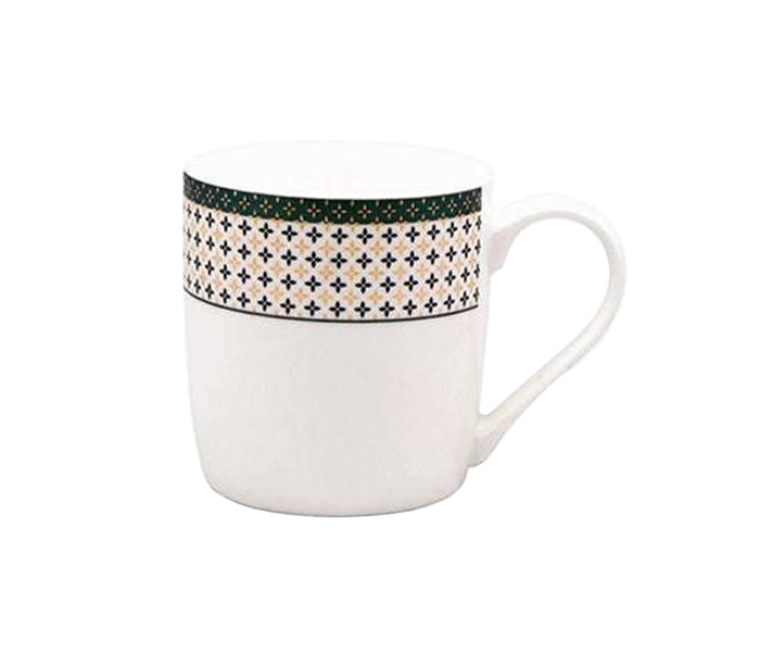 Royalford RF7584 350 ml Fine Bone china Mug - White - Zoom Image