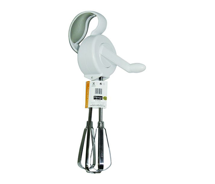 Prestige PR50184 Hand Whisk - Silver & White - Zoom Image