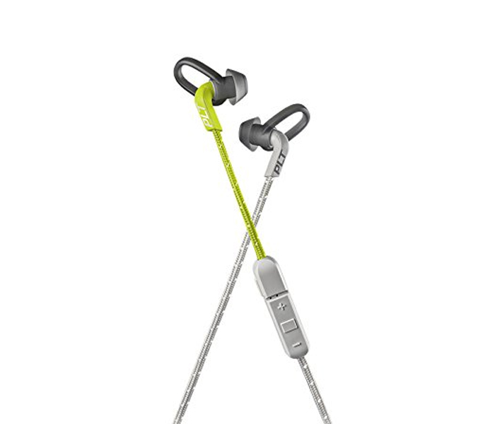 Plantronics Backbeat Fit300 Wireless Headset - Grey Lime Green - Zoom Image 3