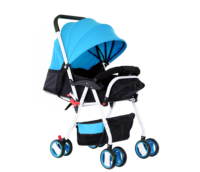 Baby Plus BP7737 Baby Stroller - Blue - Zoom Image 1