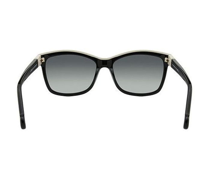 Carolina Herrera SHE598 0700 Oval Black Frame & Grey Mirrored Sunglasses for Unisex - Zoom Image 2