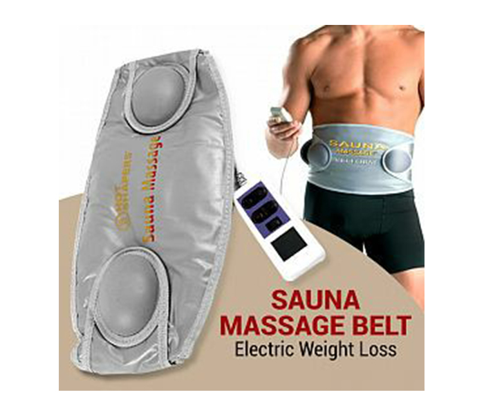 HS302 Hot Shaper Electric Weight Loss Sauna Massage Belt - Grey - Zoom Image 2