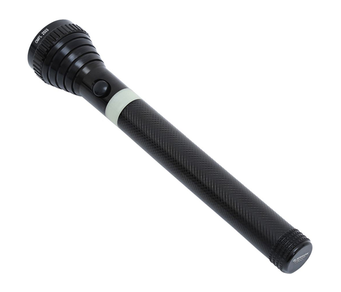 Olsenmark OMFL2503 289MM Rechargeable LED Flashlight, Black - Zoom Image 2