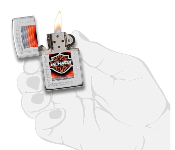 Zippo 29559 Harley Davidson Chain Lighter Multicolor - Zoom Image 2