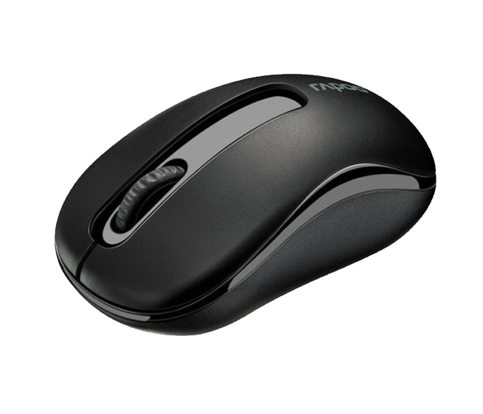 Rapoo M10 Plus 2.4GHz Wireless Optical Mouse - Black 17298 - Zoom Image 2