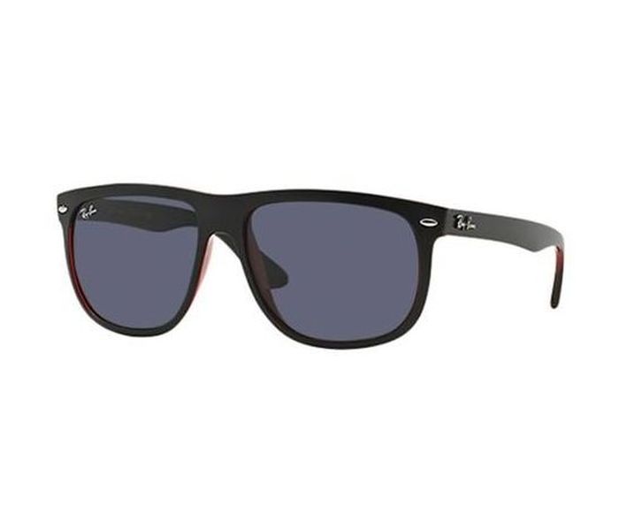 Ray-Ban RB4147 617187 Wayfarer Black & Red Frame and Black Mirrored Sunglasses for Unisex - Zoom Image 3