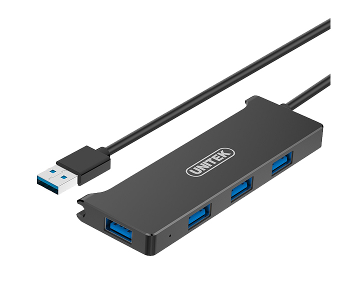 Unitek Y-3145 USB3.0 4-Port Hub - Black - Zoom Image 5