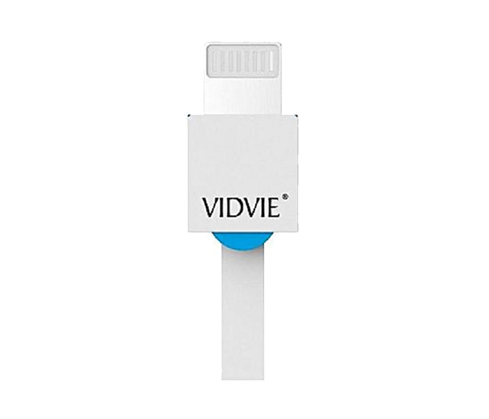 Vidvie CB-403 Data Cable for Apple iPhone - 1 Meter, Blue - Zoom Image 1