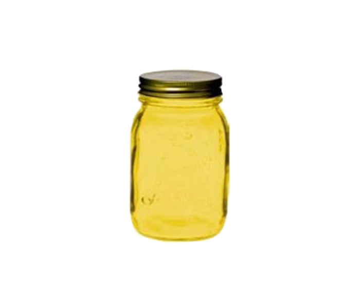 Cok CE-172-0008 0.5 Litre Symphony Container Jar - Yellow - Zoom Image