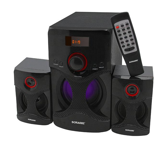 Sonashi SHS-2102USRB 2.1 Channel Bluetooth Speaker with USB/SD Card Slot & FM Radio Function - Zoom Image 4