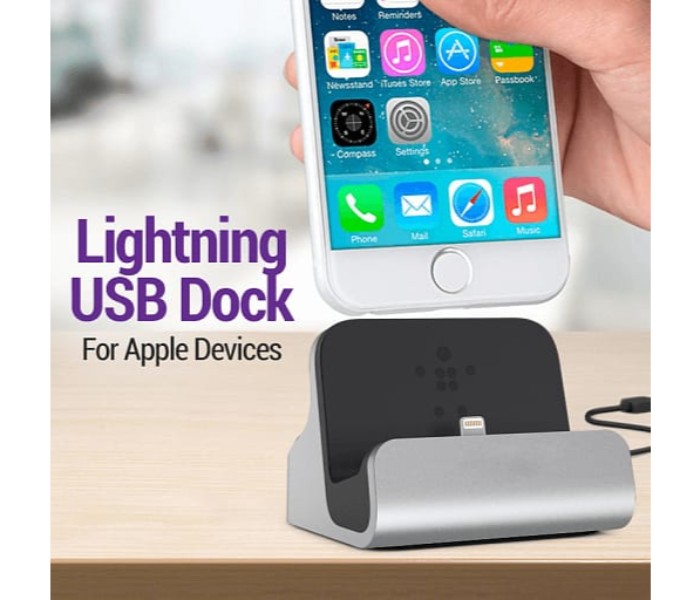 Charge and Sync Lightning USB Dock For Apple Devices - Assorted - Zoom Image 4