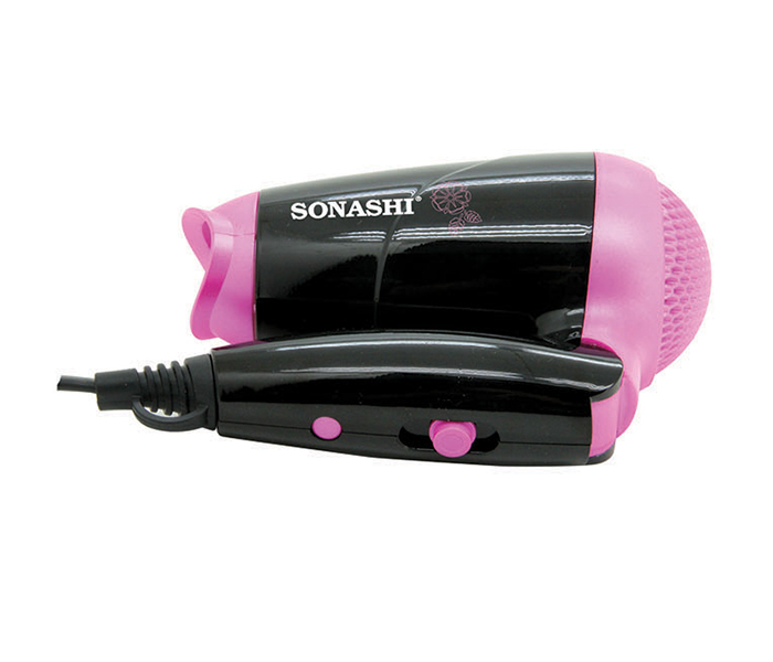 Sonashi SBS-200 Travel Hair Dryer & Hair Straightener Set, Black - Zoom Image 2