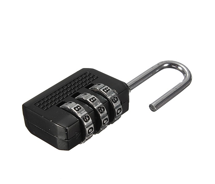 Taqdeer 17E Password Lock 3 Digits Number Combination Code Padlock Silver - Zoom Image 2