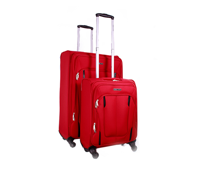 Para John PJTR2011U Trolley Bag Set - Burgundy, 2 Pieces - Zoom Image