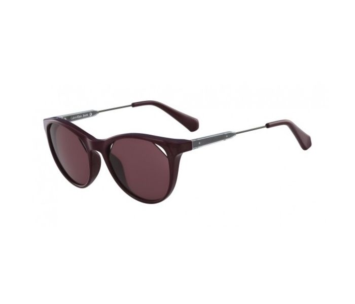 Calvin Klein CKJ510S 617 Cateye Burgundy Frame & Burgundy Mirrored Sunglasses for Women - Zoom Image 1