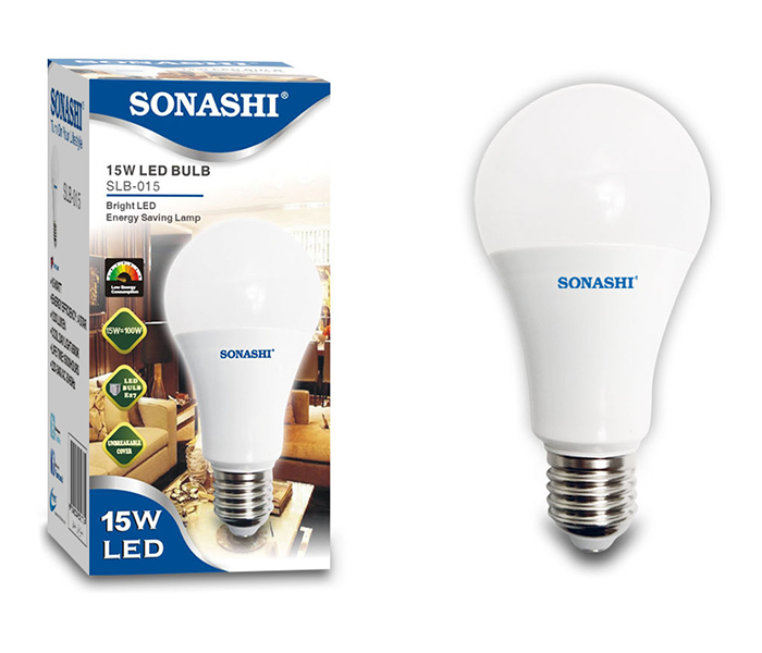 Sonashi SLB-015 15W E27 Screw Type LED Bulb - White - Zoom Image 3