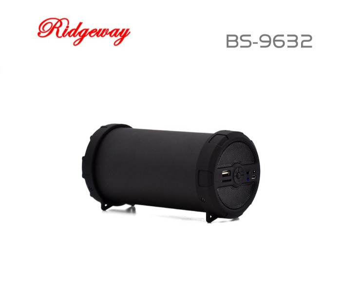 Ridgeway Wireless Bluetooth Rechargeable Speaker With Micro SD, USB and Aux Support (BS-9632) Multicolor - Zoom Image 4