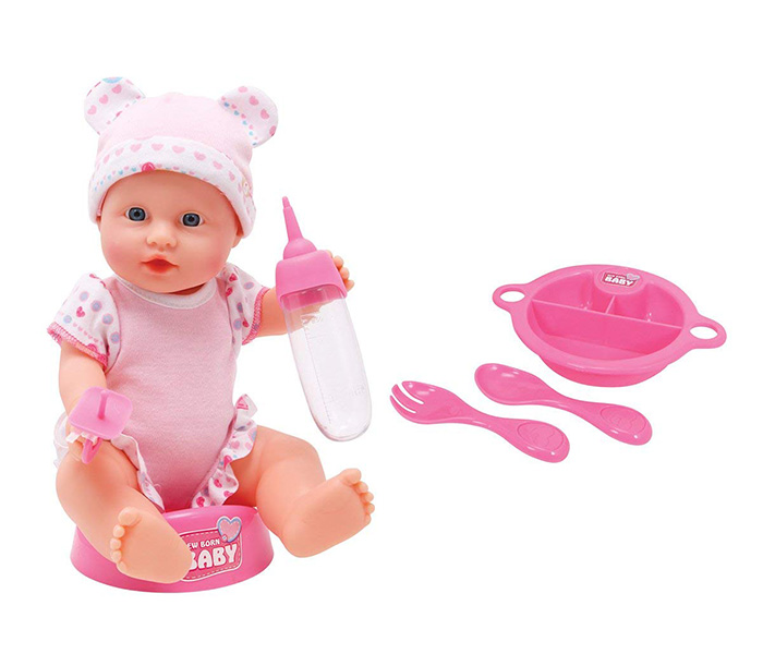 Simba 5030005 30 CM New Born Baby Baby Care Set - Pink - Zoom Image 1