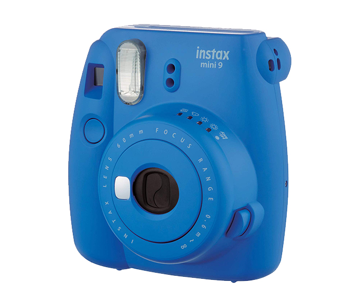 Fujifilm Instax Mini 9 Instant Camera with PU Leather Bag - Cobalt Blue - Zoom Image 2