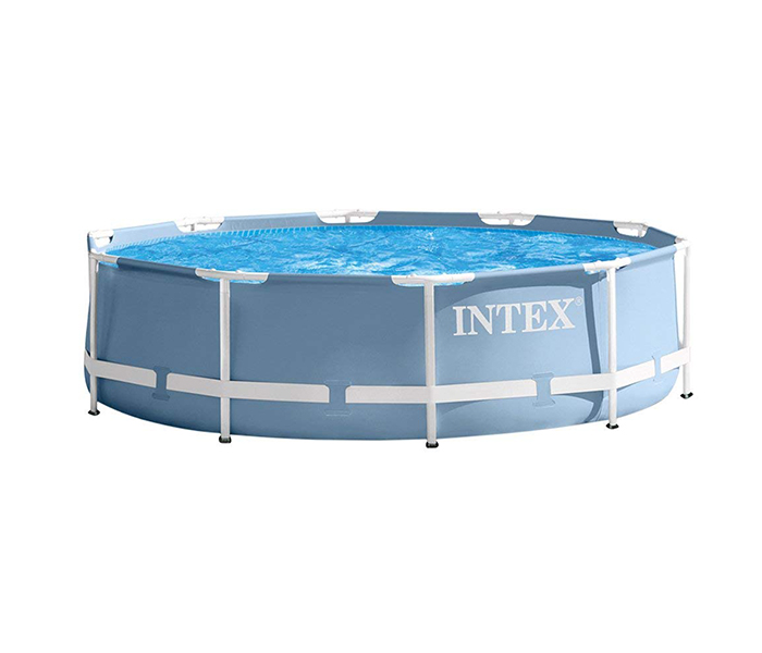 Intex ZX-28702 305 x 76CM Prism Frame Round Swimming Pool Set with Filter Pump - Zoom Image 4