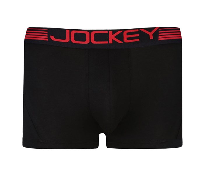 Jockey US20-0110 Zone Stretch Boxer Brief, Black/L - Zoom Image 2