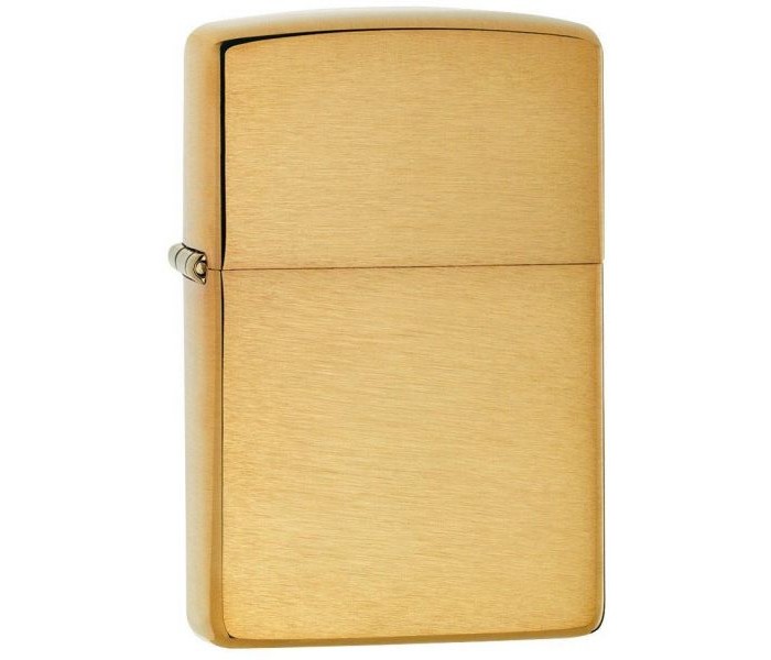 Zippo 254B-CI014282 002950 Hookah Regular High Polish Brass Without Solid Brass Lighter Gold - Zoom Image