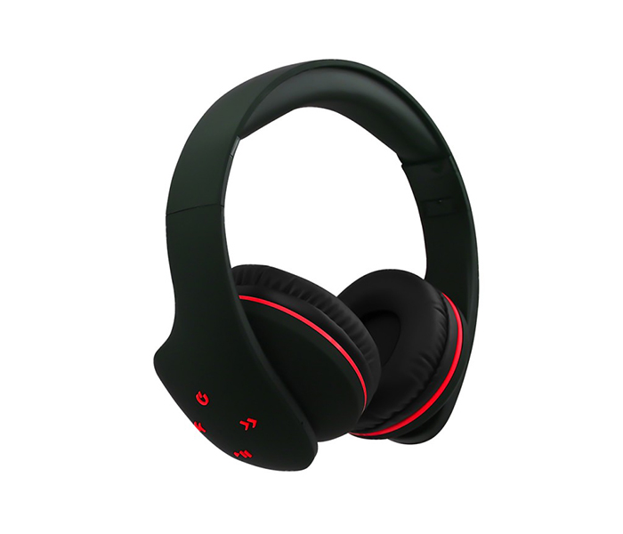 Trands TR-B65 Wireless Bluetooth Headphone - Black - Zoom Image 1