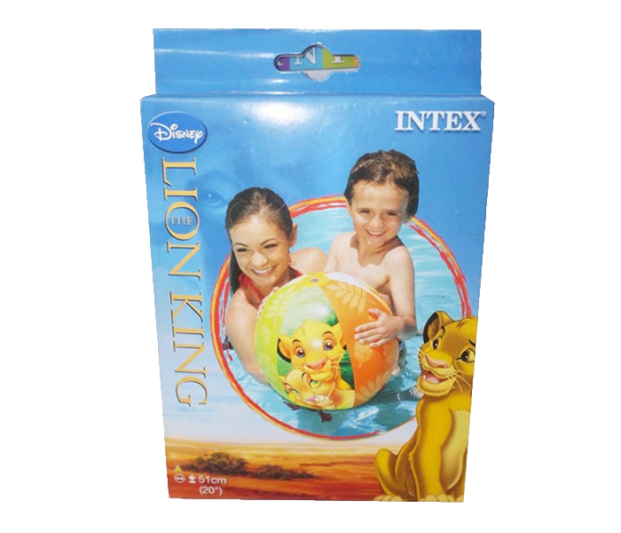 Intex ZX-58046 51CM Lion King Beach Ball - Zoom Image 1