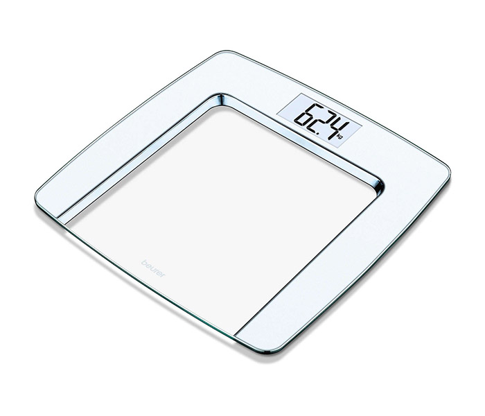 Beurer GS 490 Glass Bathroom Scale - Clear - Zoom Image