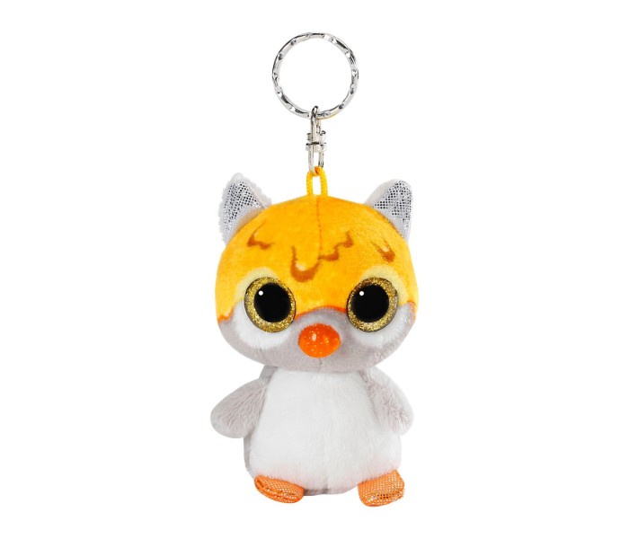 Nici 38785 Sirup Owl Classic 9 cm Keychain Grey, Yellow - Zoom Image