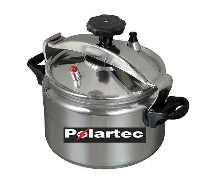 Polartec SW09177 7 Litre Aluminium Pressure Cooker - Silver - Zoom Image