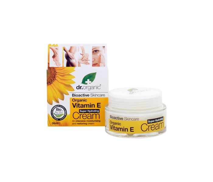 Dr.Organic N13985738A Vitamin E Super Hydrating Cream 50 ml For Women - Zoom Image