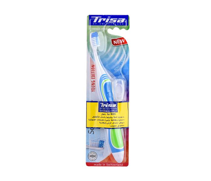 Trisa Sonic Power Battery Young Edition Toothbrush - Compact Head - Zoom Image