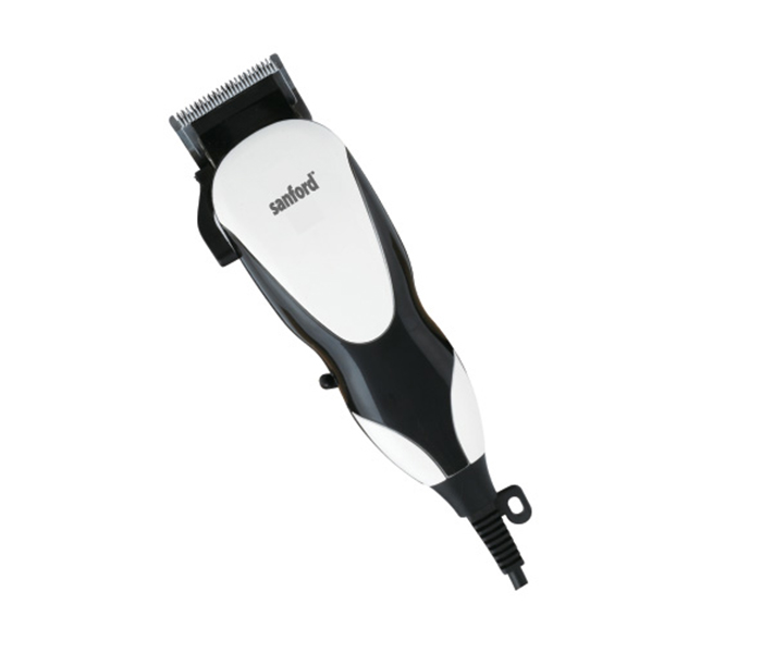 Sanford SF9706HC BS 15 Watts Rechargeable Hair Clipper - White & Black - Zoom Image 1