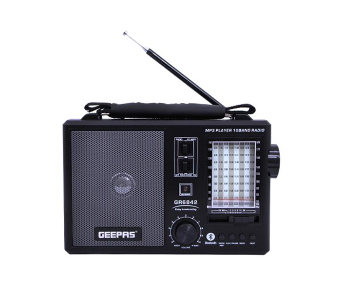 Geepas GR6842 Rechargeable 10 Band Radio - Zoom Image 3